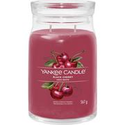 Świece - YANKEE CANDLE Świece zapachowe Black Cherry 368.0 g - miniaturka - grafika 1