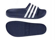 Klapki i japonki męskie - Klapki Sportowe Adidas Adilette Aqua Granat F35542 - miniaturka - grafika 1