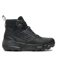 Buty trekkingowe męskie - Trekkingi adidas Unity Leather Mid RAIN.RDY IF4977 Czarny - miniaturka - grafika 1
