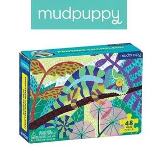 Mudpuppy Puzzle mini Kameleon lamparci 48 elementów 4+ - Puzzle - miniaturka - grafika 1