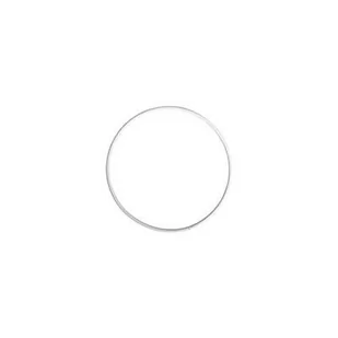 Rayher 2507000 metalowe pierścienie, białe,  18 cm 25-070-00 - Pielęgnacja łap i pazurów - miniaturka - grafika 1