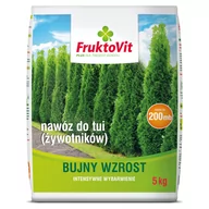 Nawozy ogrodnicze - Fruktovit nawóz do Tui, Żywotników gran. 5 kg - miniaturka - grafika 1