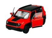 Samochody i pojazdy dla dzieci - WELLY JEEP RENEGADE TRAILHAWK POMARAŃCZOWY 1:34 43736 - miniaturka - grafika 1
