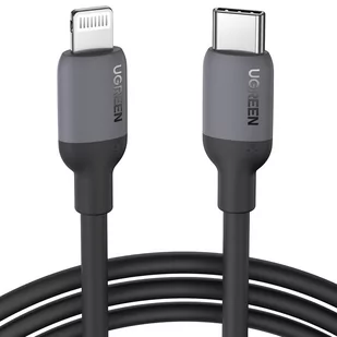 UGREEN kabel do szybkiego ładowania USB Typ C - Lightning (certyfikat MFI) chip C94 Power Delivery 1m czarny (US387 20304) - Kable USB - miniaturka - grafika 2