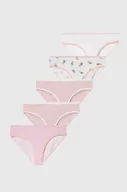 Majtki dla dzieci - Polo Ralph Lauren figi dziecięce 5-pack kolor różowy - miniaturka - grafika 1