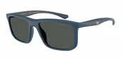 Okulary przeciwsłoneczne - Okulary Przeciwsłoneczne Emporio Armani EA 4234U Matte Blue - miniaturka - grafika 1