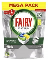 Środki do zmywarek - Kapsułki do zmywarki FAIRY platinium all in one 73szt - miniaturka - grafika 1