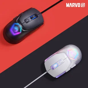 Marvo FIT LITE G1 biała - Myszki - miniaturka - grafika 7