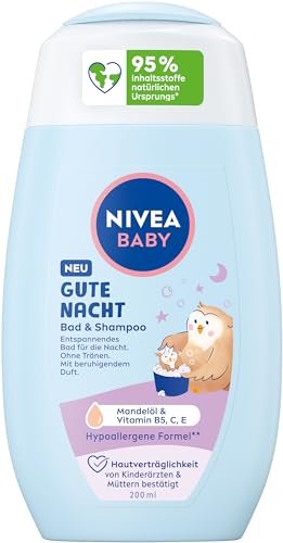 NIVEA BABY GŁODNA NOC kąpiel & szampon 200 ml