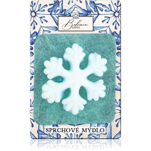 Bohemia Gifts & Cosmetics Snowflake ręcznie robione mydło z gliceryną 70 g - Mydła - miniaturka - grafika 1