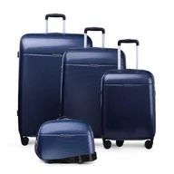 Walizki - PUCCINI Zestaw WALIZEK Podróżnych + Kuferek PC Poliwęglan Polikarbon 4w1 - miniaturka - grafika 1