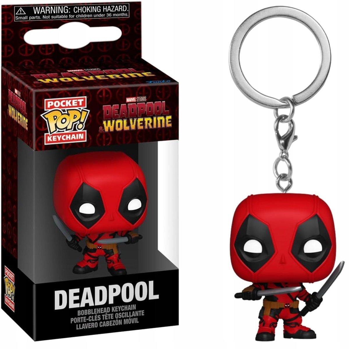 Figurka Funko Pop! Figurka Funko Pop! Marvel : BRELOK DO KLUCZY Deadpool