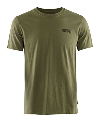 FJALLRAVEN Męski Torneträsk T-Shirt M podkoszulek, zielony, XS