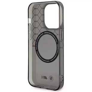 Etui BMW Pattern MagSafe do Apple iPhone 14 Pro Max Szary - Etui i futerały do telefonów - miniaturka - grafika 1