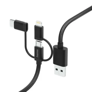 Hama Kabel Wrist Strap Czarny - Kable USB - miniaturka - grafika 1