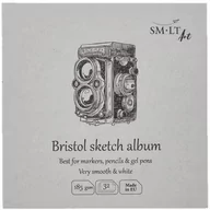 Podobrazia, bloki, papiery - Szkicownik Kwadrat Brystol 185G  Smlt 14-14Cm Fb-32(185) - miniaturka - grafika 1