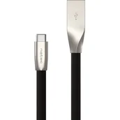 Kable komputerowe i do monitorów - Kabel Usb-C Do Usb-A 2.0 1M Czarny Metal Natec - miniaturka - grafika 1