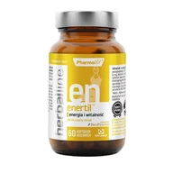 Suplementy naturalne - PHARMOVIT Pharmovit Herballine Enertil 60 kapsułek - miniaturka - grafika 1