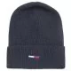 Czapki damskie - Czapka Tjw Flag Beanie AW0AW15474 C87 (TH916-b) Tommy Hilfiger - miniaturka - grafika 1