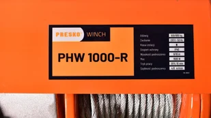 Wciągarka 990kg 230V sterowanie bezprzewodowe - Akcesoria do hydrauliki siłowej - miniaturka - grafika 3
