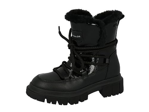 Tom Tailor Kids Dziewczęce 6370260005 śniegowce, czarny, 32 EU