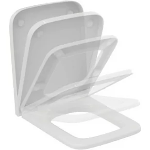 Ideal Standard Blend Cube deska sedesowa woloopadająca biała T392701 - Deski sedesowe - miniaturka - grafika 1