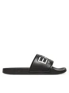 Klapki i japonki męskie - EA7 Emporio Armani Klapki 7X000108 AF15118 UC001 Czarny - miniaturka - grafika 1