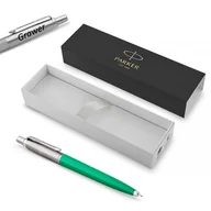 Zestawy piśmiennicze - Długopis Jotter Originals Green z grawerem - miniaturka - grafika 1