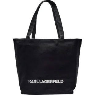 Karl Lagerfeld Dwustronna shopperka K/QUOTE - Torebki damskie - miniaturka - grafika 1