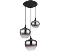 Lampy sufitowe - Globo 15548-3H - Żyrandol na lince MAXY 3xE27/40W/230V czarny - miniaturka - grafika 1