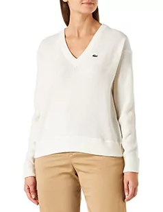 Lacoste Sweter damski, Mąka, 44 - Swetry damskie - miniaturka - grafika 1