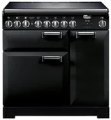 Kuchenki elektryczne - Kuchnia z płytą indukcyjną FALCON Leckford Deluxe 90 Czarny chrom - miniaturka - grafika 1