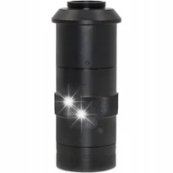 Mikroskopy i lupy - OBIEKTYW SOCZEWKA OPTYKA MIKROSKOP CYFROWY 100X C-MOUNT 25MM ROSFIX - miniaturka - grafika 1