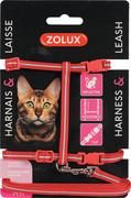 Smycze dla kotów - Zolux Zolux czerwony zestaw spacerowy dla kota - miniaturka - grafika 1