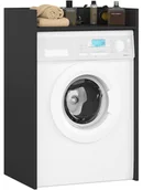 Szafki łazienkowe - Czarna szafka nad pralkę W1-M54 - miniaturka - grafika 1