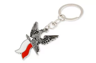 BRELOK PATRIOTYCZNY Z ORŁEM I FLAGĄ POLSKI - Akcesoria motoryzacyjne - miniaturka - grafika 1
