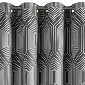 Zasłony - Eurofirany Zasłona Diadem grafitowa 140 cm x 250 cm - miniaturka - grafika 1