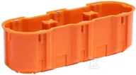 Puszki elektryczne i akcesoria - Puszka podtynkowa M3x60DF MULTIWALL SLIM pomarańczowy - miniaturka - grafika 1