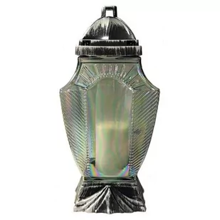 Znicz AG-2 36 cm srebrny - Lampiony i znicze - miniaturka - grafika 1