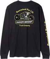 Koszulki męskie - t-shirt męski INDEPENDENT GFL TRUCK CO LS TEE Black - miniaturka - grafika 1