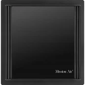 Wentylatory łazienkowe - Wentylator kanałowy MISSION AIR Ventis Edge 120 S Czarny - miniaturka - grafika 1