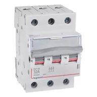 Bezpieczniki elektryczne - Legrand Rozłącznik izolacyjny FR 303 32 A - 406465 - miniaturka - grafika 1