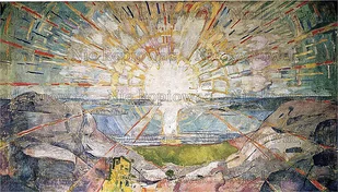 Naprasowanka Edvard Munch malarstwo symbolizm 6 - Pasmanteria - miniaturka - grafika 1