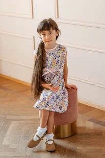 Sukienka Rosy - Sukienki i spódniczki dla dziewczynek - miniaturka - grafika 1