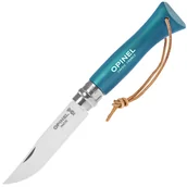 Noże - Nóż składany Opinel No.6 Colorama Inox - Turquoise - miniaturka - grafika 1