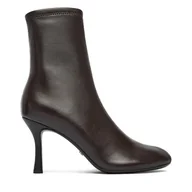 Botki damskie - Botki Gino Rossi EO-PURO-V19287 Brązowy - miniaturka - grafika 1