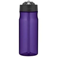 Shakery i bidony sportowe - THERMOS Butelka nawadniająca Thermos ze słomką 530 ml fioletowa 320121 - miniaturka - grafika 1