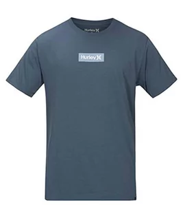 Koszulki dla chłopców - Hurley Hurley Chłopcy B O&o Small Box Tee Ss T-Shirt niebieski burza. 13 Jahre BDSGEYF-99280181 - grafika 1
