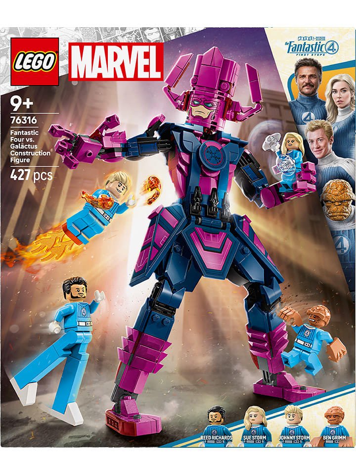 LEGO Marvel Super Heroes Fantastic Four vs. Galactus Building Figure - 9+