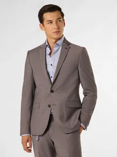 Finshley & Harding London Męska marynarka od garnituru modułowego Mężczyźni Slim Fit Sztuczne włókno lila marmurkowy, 46 - Garnitury - miniaturka - grafika 1